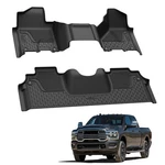 Lasfit Floor Mats For Ram 2500 3500 2019-2026 Mega Cab 2ROW Liners Set. Fixed Price $139.00.