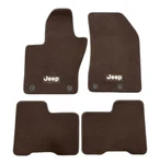 New Factory Oem 2015-2018 Jeep Renegade Front + Back Carpeted Floor Mats Brown. Fixed Price $69.99.