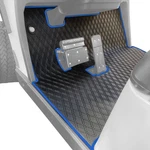 Xtreme Mats Golf Cart Floor Ezgo Txt Express S4 Cushman Black/blue. Fixed Price $135.00.