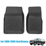 1980-1996 Ford Bronco 5PASSENGERS 1ST Row Tpe Floor Mats Liners Protection. Fixed Price $82.79.