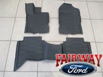 20 Thru 23 Ranger Oem Ford Tray Style Molded Rubber Floor Mat Set 4-PC Crew Cab. Fixed Price $214.95.