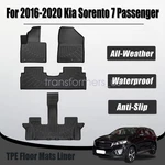 Front & 2ND 3RD Row Floor Mats Liner For 2018 2019 2020 Kia Sorento 7 Seat Tpe. Fixed Price $83.95.