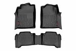 Rough Country Floor Mats Front And Rear For Toyota Tacoma 2WD/4WD 2005-2011. Fixed Price $161.95.