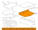 Gm Oem 17-21 Bolt Ev Rear Body Floor Interior Trim-support Panel 94556611. Fixed Price $167.99.