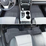 Bdk 3-PIECE Gray Rubber Floor Mats (front + Rear), Heavy Duty Universal Fit L.... Fixed Price $22.50.