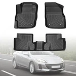 Tpe Floor Mats Liners For 2010 2011 2012 2013 Mazda 5SEATS All-weather Protect. Fixed Price $67.49.
