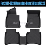 For 2014-2020 Mercedes-benz Class W222 Tpe All-weather Floor Mats Liners Black. Fixed Price $103.79.