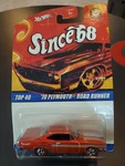 Since 68 Top 40 #17 70 Plymouth Roadrunner. Fixed Price $9.99.