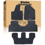 Front & 2ND 3RD Floor Mats Carpet Velour For 2016 2017 Kia Sorento Sx Lx Ex. Fixed Price $45.89.