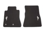 Mustang 2015-2026 Black 2-PIECE Set Front Carpet Floor Mats W/pony Logo. Fixed Price $99.00.