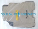New Oem 2005-2009 Hyundai Tucson Beige Carpet Floor Mats 3 Piece Set W/ Logo. Fixed Price $29.99.