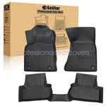 Fits 2009-2017 Audi Q5/SQ5 Tpe 3D Row Floor Mats Liner Set Anti-slip Black 3X. Fixed Price $67.59.