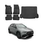 Custom Floor Mats & Cargo Liners For Mercedes Gla Class X156 2015-2020 Tpe Black. Fixed Price $139.99.
