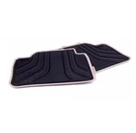 Genuine Rear Rubber All Weather Black Floor Mats Set For Bmw F30 3-SERIES Sedan. Fixed Price $96.12.
