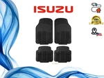 For All Isuzu Floor Mats Full Set 4 Pieces Waterproof Rubber Material Black. Fixed Price $82.32.