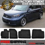 Fit 08-15 Scion Xb 4DR Oe Factory Floor Mats Carpet Front & Rear Nylon Black. Fixed Price $54.98.