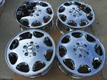 16" Newly Chromed Oem Mercedes W140 Wheels 300SE 420SE 500SE S320 S420. Germany.. Fixed Price $1496.00.