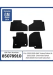 Oem 2021-2025 Chevrolet Tahoe Suburban Gmc Yukon Xl Floor Mats 85078910. Fixed Price $69.99.