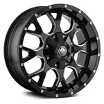 Mayhem 8015 Warrior Wheel 20X9 (0, 5X139.7, 110) Black Single Rim. Fixed Price $324.99.