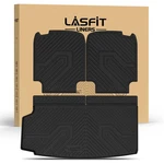 Lasfit Trunk Cargo Mat Backrest Liner For Volvo XC90 2016-2026 All Weather Tpe. Fixed Price $71.40.