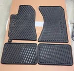 06-08 Subaru Forester All Weather Floor Mats Genuine (has 2 Cracks Drivr Mat). Fixed Price $55.00.