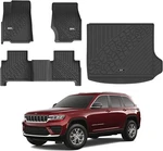 3W Floor Mats & Cargo Liner For 2022-2025 Jeep Grand Cherokee All Weather. Fixed Price $114.99.