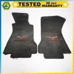 05-13 Chevrolet Corvette C6 Left & Right Floor Mat Carpet Cover Black Set Oem. Fixed Price $86.21.