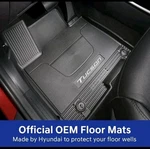 2022-2026 Hyundai Tucson All Season Fitted Floor Mats, New Oem (CWF13-AU100). Fixed Price $199.95.
