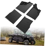 Floor Mats For 2016-2024 Can Am Defender Max, Custom Fit Tpe Rubber Front &. Fixed Price $144.73.