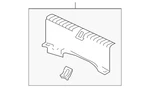 Genuine Honda Trunk Trim Scuff Plate 84640-TBA-A01ZA. Fixed Price $41.01.