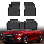 Tpe 3D Model Floor Mats Liners All-weather 3PCS For 2016-2025 Chevrolet Malibu. Fixed Price $67.19.