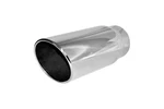 Brand New Polished Stainless Rolled Angle Cut Exhaust Tip 1/2" 4" 18". Fixed Price $57.99.