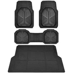 Pass Heavy Duty Rubber Mats With Cargo Liner, Deep-dish Floor. Fixed Price $124.22.