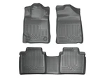 Husky Weatherbeater FRONT/2ND Row Floor Mats 3PC Fits 07-11 Toyota Camry Grey. Fixed Price $149.99.