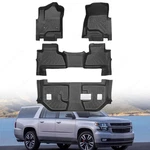 Tpe Floor Mats Liner Set For 2015-2020 Chevy Suburban/gmc Yukon Xl Bench Seating. Fixed Price $88.49.