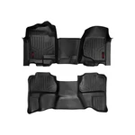 Rough Country First & 2ND Row Black Floor Mats For 07-13 Silverado Sierra 1500. Fixed Price $179.95.