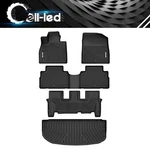3 Rows Floor Mats & Cargo Liner For 2020-2025 Hyundai Palisade All Weather Tpe. Fixed Price $95.39.