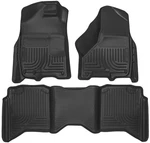 Husky Liners Weatherbeater Front & 2ND Seat Floor Mats, Black. Fixed Price $211.36.