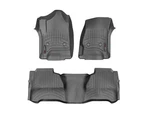 Weathertech Floorliner For 2015-2019 Gmc Sierra 2500HD / 3500HD Black. Fixed Price $211.90.