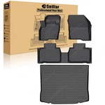 Fits 2015-2025 Ford Edge 5-PASSENGERS Tpe Floor Mats & Trunk Cargo Liner Black. Fixed Price $87.99.