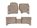 Weathertech Floorliner For 2009-2010 Vw Touareg 1ST & 2ND Row, Tan. Fixed Price $233.90.