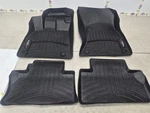 Weathertech Floorliner For 2020-2025 Audi Q5 1ST & 2ND Row, Black Mats. Fixed Price $199.00.