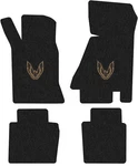 1982-92 Firebird / Trans Am Black Floor Mat Set With Embroidered Gold. Fixed Price $207.99.