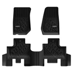 Lasfit Tpe Row Floor Liners For Jeep Wrangler 2014-2018 Mats Heavy Duty. Fixed Price $150.40.