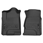 Husky Liners Front Row Black Floor Mats All Weather Durable Precision Fit. Fixed Price $117.79.