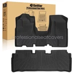 Fits 2002-2006 Honda Crv Cr-v Tpe 3D Front & 2ND Row Floor Mats Liner Set Black. Fixed Price $69.49.