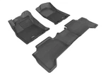 Maxpider L1TY09001509 Kagu Floor Mat Front Rear Black For Tacoma Double Cab. Fixed Price $204.99.