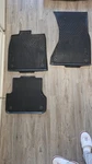 Audi A6 Oem Front Black All Weather Rubber Floor Mats 2012-2018 Pair (or 3). Fixed Price $64.99.