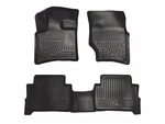 Husky Weatherbeater FRONT/2ND Row Floor Mats 3PC Fits 2007-2015 Audi Q7 Black. Fixed Price $149.99.