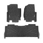 Rough Country Flex-fit First & 2ND Row Floor Mats For F-250 Super Duty Crew Cab. Fixed Price $129.95.